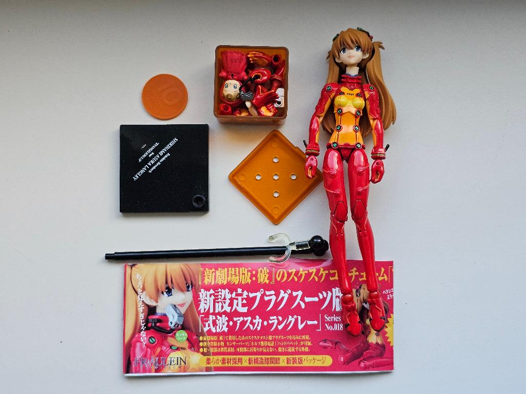 Evangelion Souryuu Asuka Langley Fräulein Revoltech, Verzenden, Gebruikt