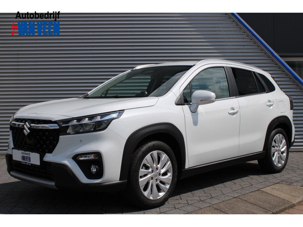 Suzuki S-Cross 1.4 Boosterjet Select Smart Hybrid | Navi | C, Auto's, Voorwielaandrijving, Stof, Gebruikt, Zwart