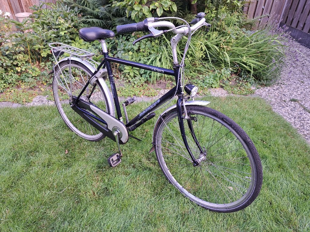 Herenfiets 57 cm  Batavus Lento in goede staat, Ophalen, Gebruikt, Versnellingen, Batavus