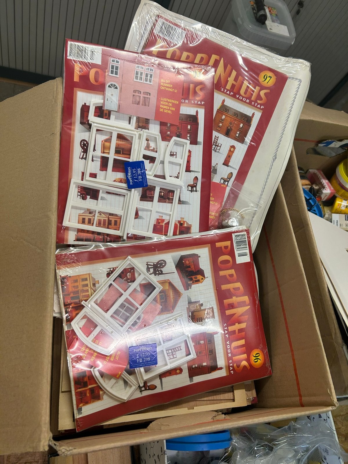Compleet Poppenhuis met Meubels en Bouwpakketten, Ophalen of Verzenden, Gebruikt, Poppenhuis