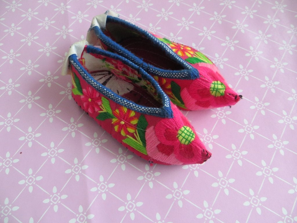 chinese schoentjes/Azie/Beijing/China/cadeau/schoen, Nieuw, Roze, Ophalen of Verzenden, Oosters