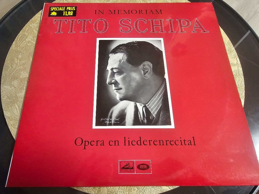 Tito Schipa – In Memoriam, Ophalen of Verzenden, Zo goed als nieuw, Overige formaten