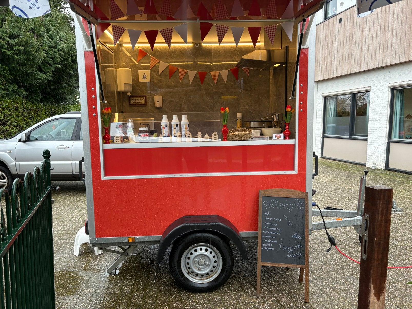 Poffertjeskraam op locatie, Ophalen, Nieuw, Verjaardag