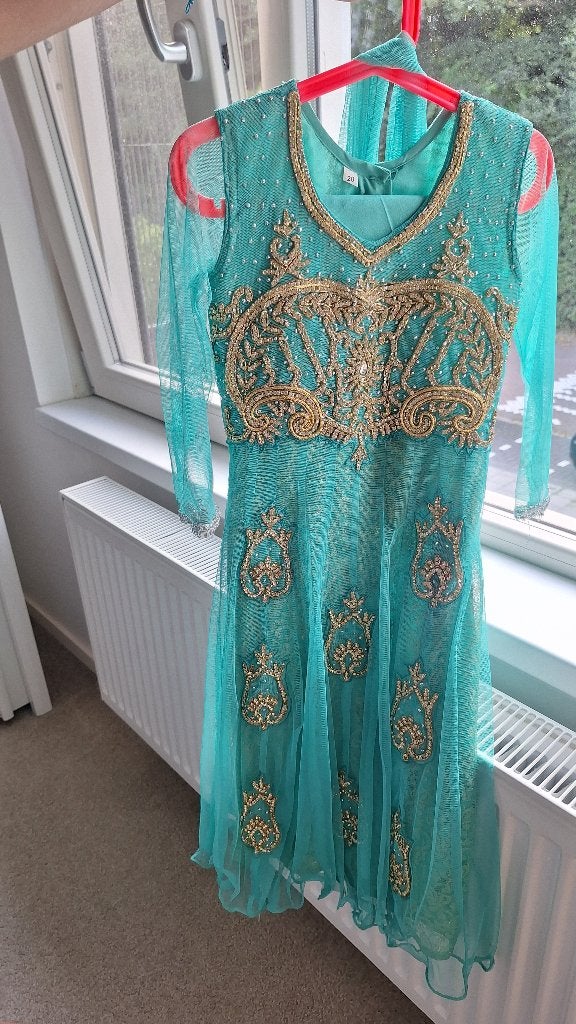 Feestjurk, galajurk, meisjesjurk, bruiloftjurk meisjes, Kinderen en Baby's, Kinderkleding | Overige, Ophalen of Verzenden, Gebruikt