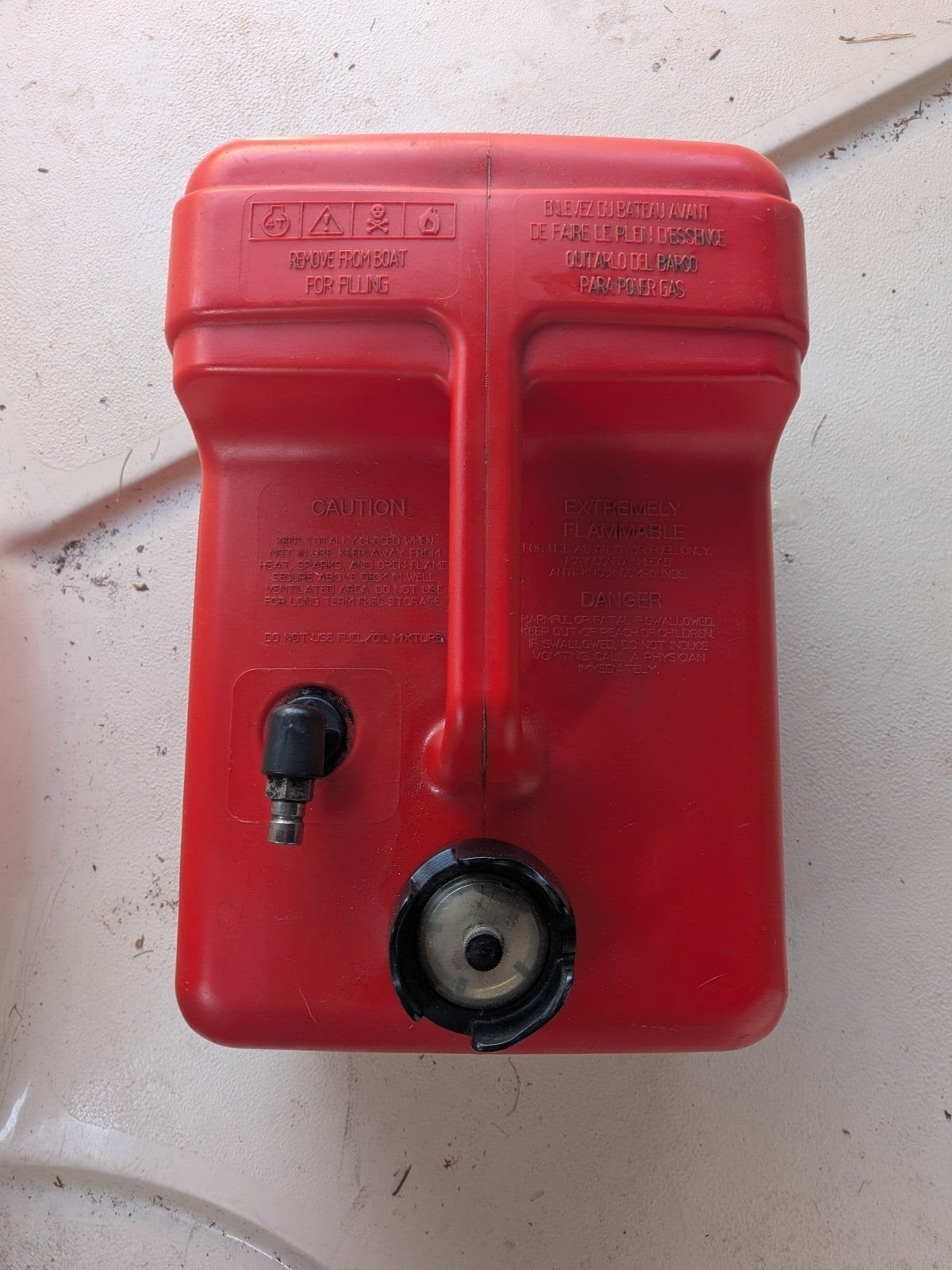Honda 12 liter tank, Ophalen of Verzenden, Zo goed als nieuw, Motor en Techniek