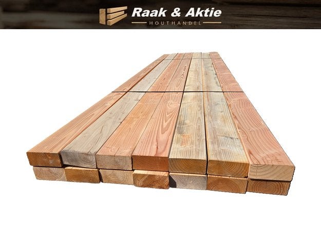 14 Douglas balken 6.5x14.5 cm /  4.00 m lang - nr: TB37, Ophalen, Nieuw, 250 cm of meer, Balken
