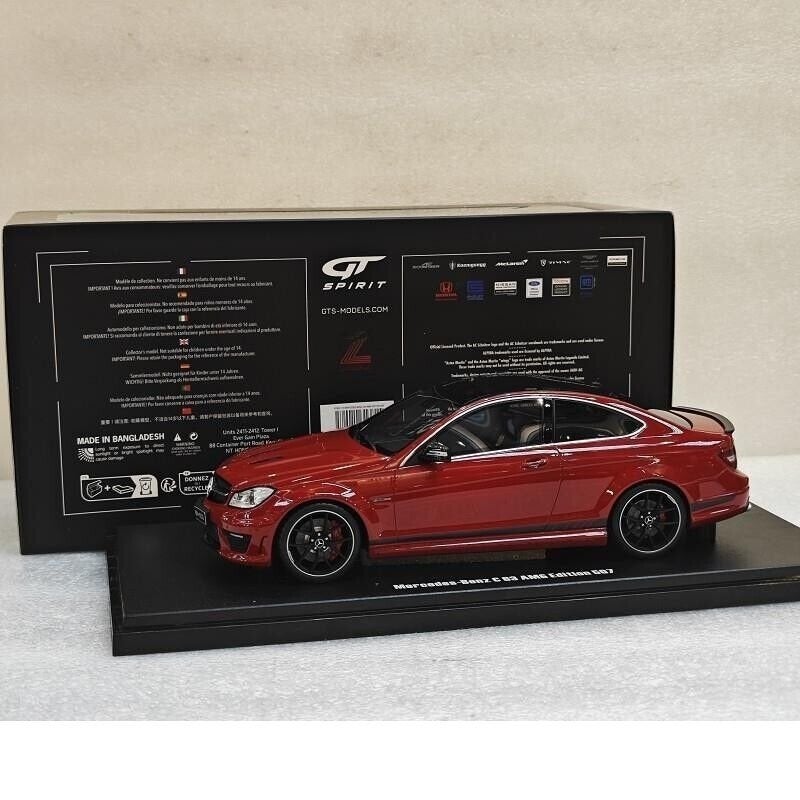 Mercedes  Benz C63 AMG 507 GT Spirit 1:18 ! C4F, Hobby en Vrije tijd, Overige merken, ., Nieuw, Ophalen of Verzenden