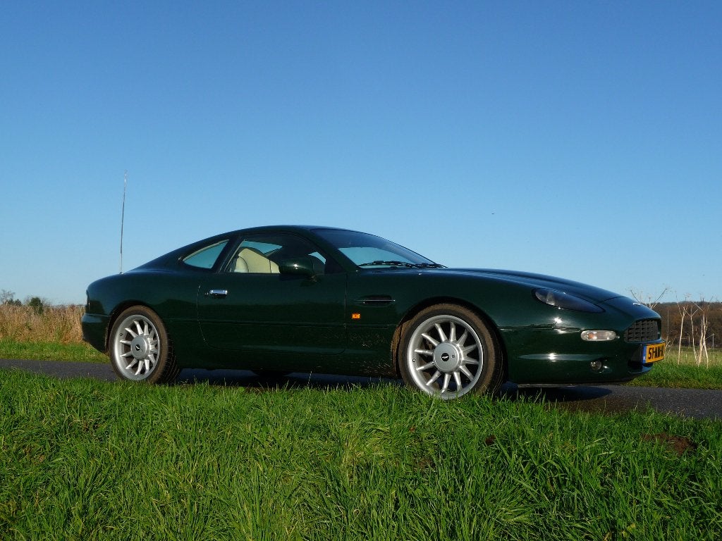 Aston Martin DB7 3.2 Coupe, handgeschakeld, Auto's, Aston Martin, Sound system, Achterwielaandrijving, Beige, 1675 kg