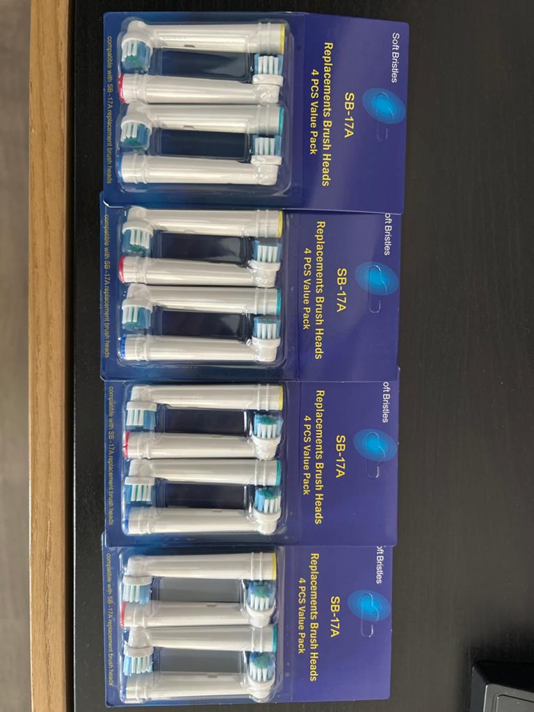 Opzetborstels compatibel met Oral-B series one, Ophalen of Verzenden, Nieuw, Opzetborstel