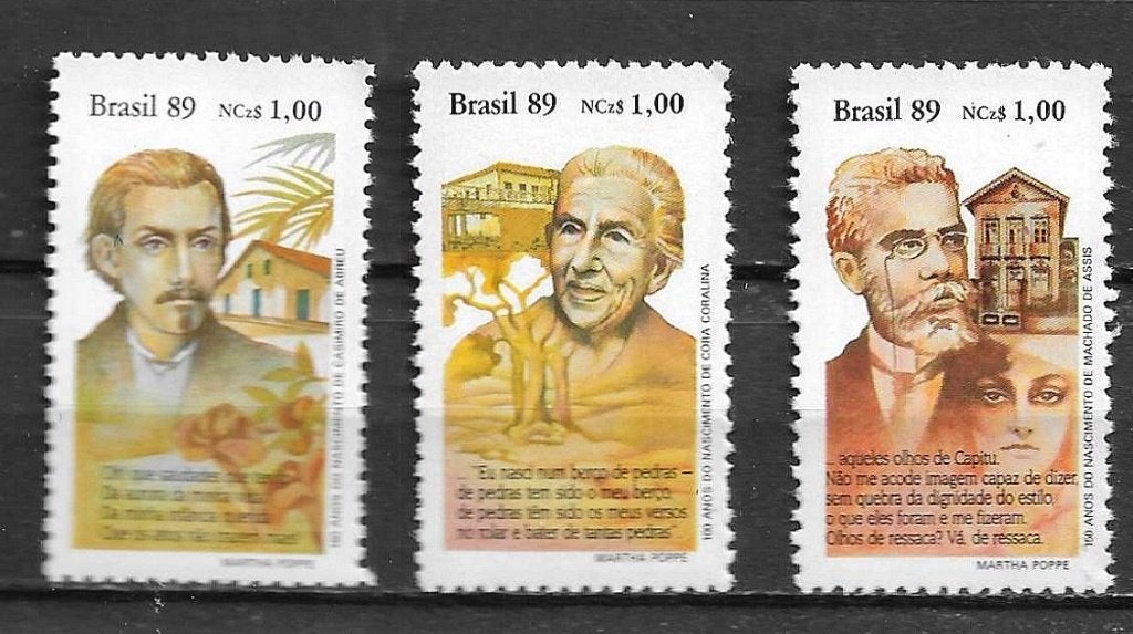 SERIE BRAZILIE 1989 PF, Ophalen of Verzenden, Postfris, Zuid-Amerika