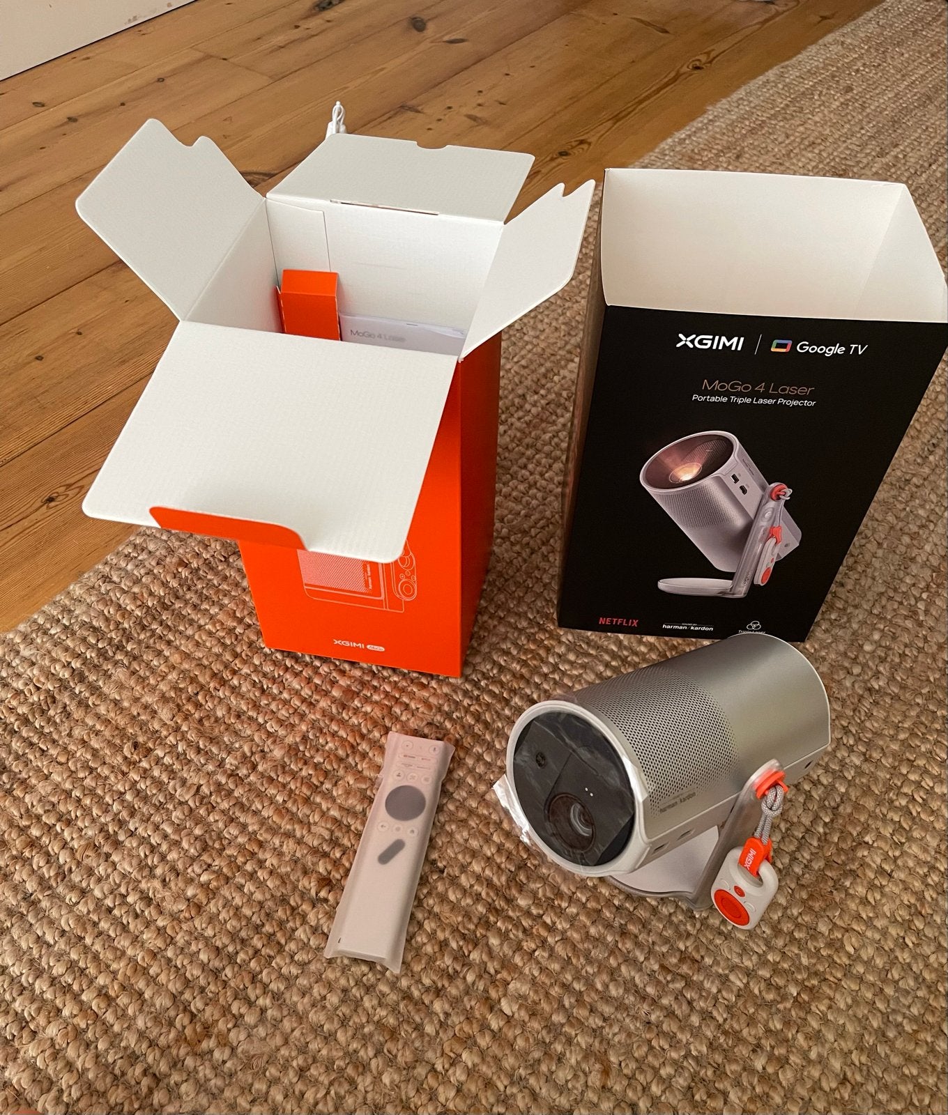 XGIMI MoGo 4 Laser Projector - Nieuw in doos, Overige technologieën, Ophalen of Verzenden, Zo goed als nieuw, Full HD (1080)