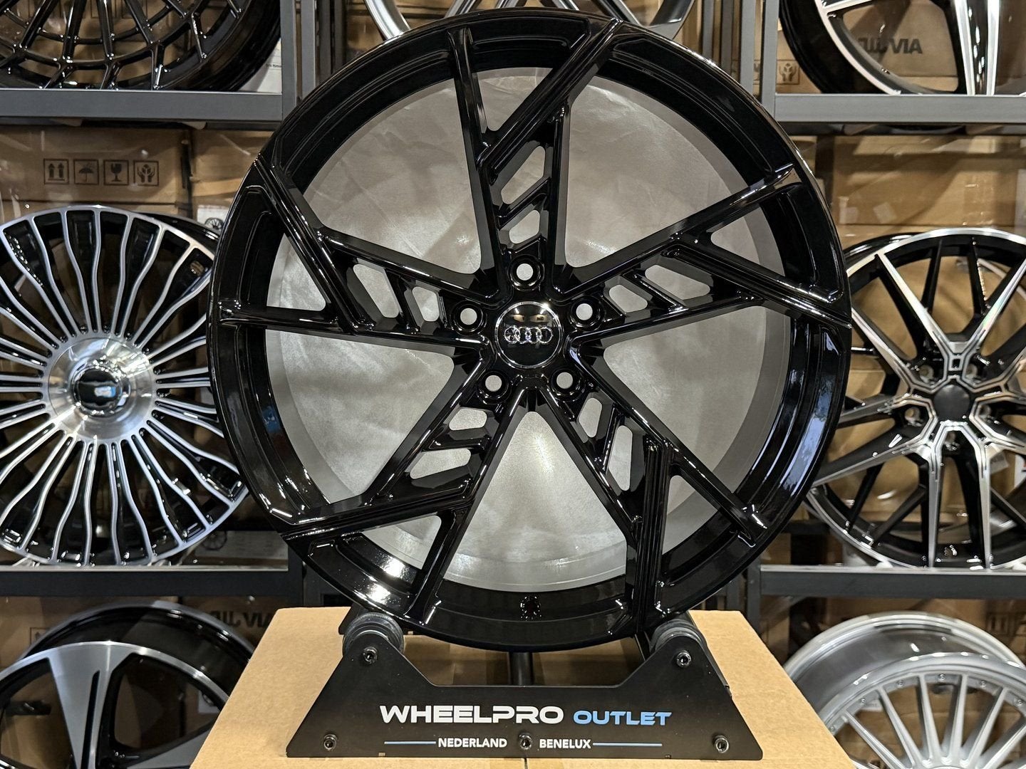21 inch Audi ABT velgen A4 A5 A6 A7 A8 Q3 Q5 Q7 8 RS4 RS5, Auto-onderdelen, Banden en Velgen, Velg(en), -, -, Nieuw