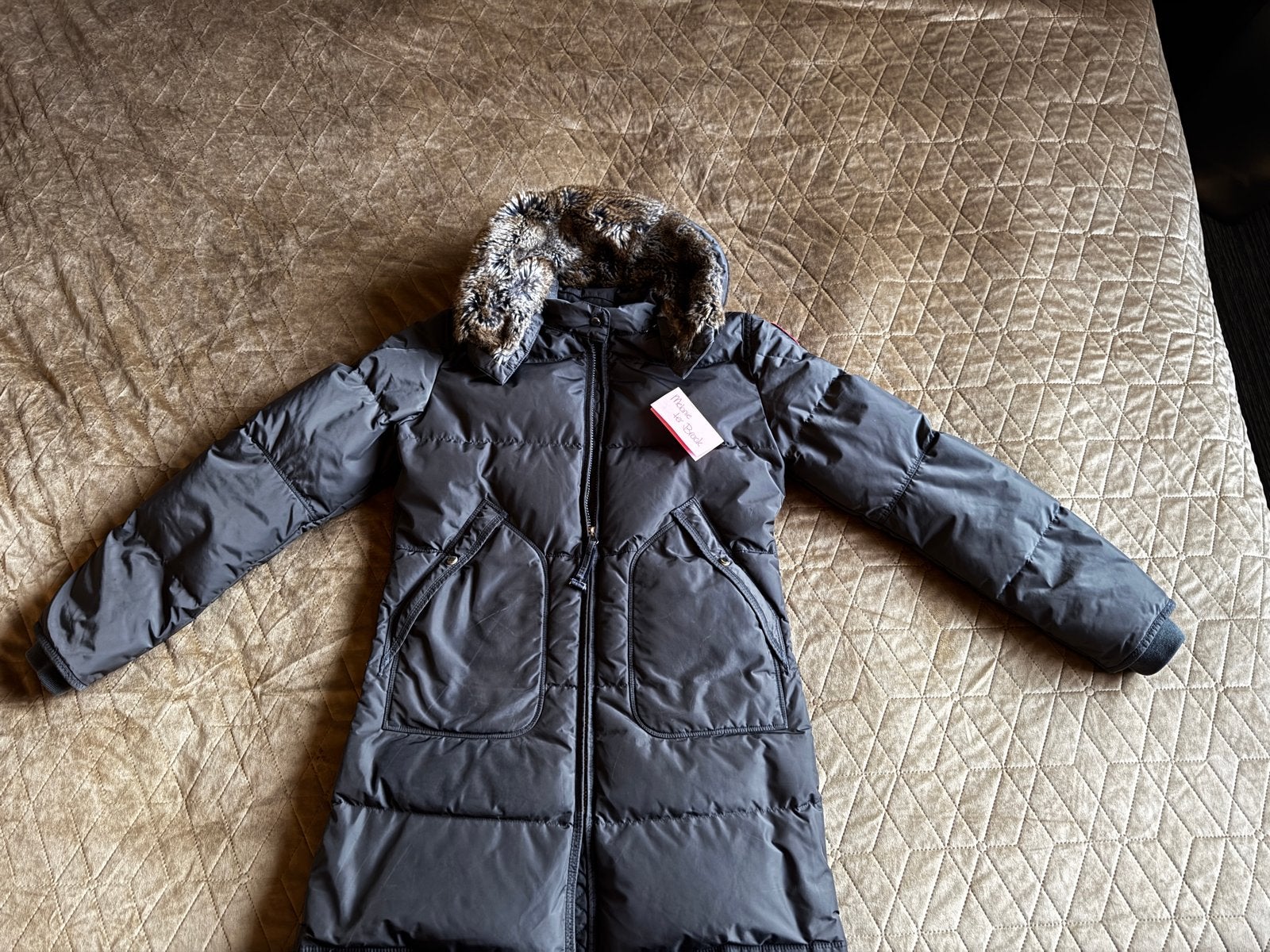 Originele Parajumpers Long Bear donsjas - Zo goed als nieuw, Ophalen of Verzenden, Zo goed als nieuw, Maat 36 (S), Groen
