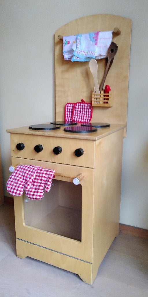 Houten kinderkeukentje incl. accessoires, Ophalen, Gebruikt, Hout, Speelkeuken