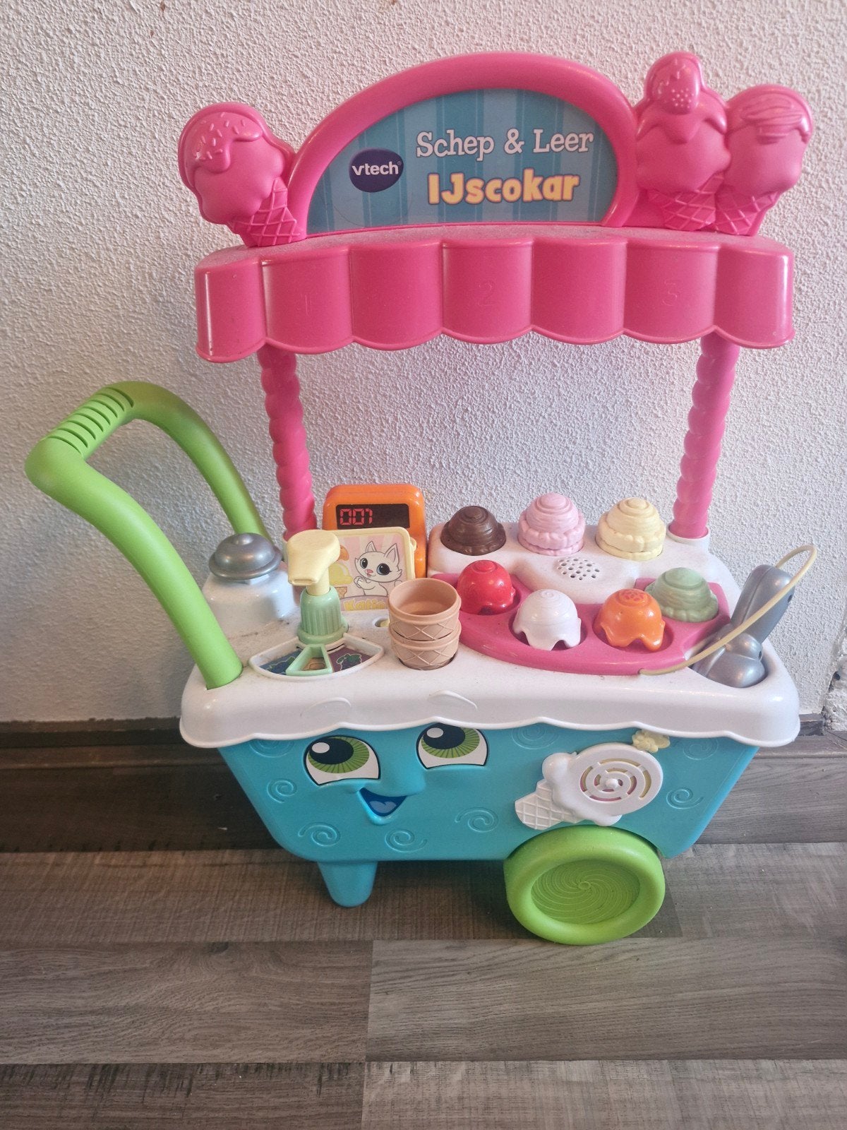 vtech ijscokar, Ophalen of Verzenden, Gebruikt, 6 maanden tot 2 jaar