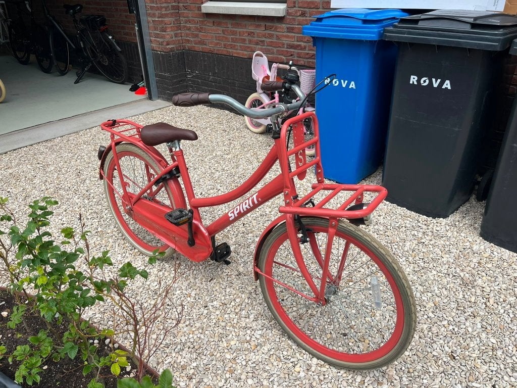 Meisjesfiets Roze 24 inch, Ophalen, Terugtraprem, Spirit, Gebruikt