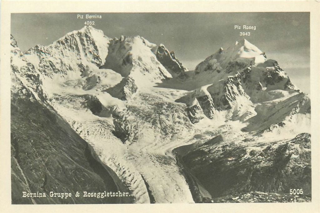 701-482-027 Bernina Gruppe, Verzenden, Voor 1920, Overig Europa