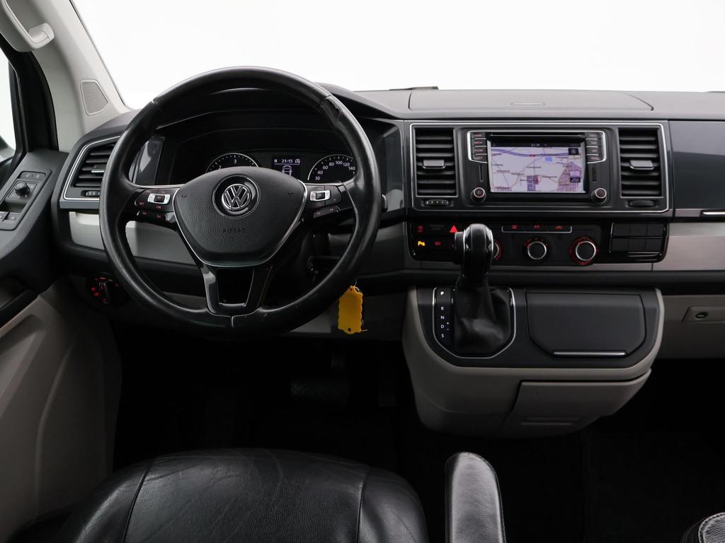 Volkswagen Transporter 2.0 TDI 150 PK DSG DUBBEL CABINE HIGH, Auto's, Bestelauto's, Stof, 4 cilinders, 150 pk, Volkswagen