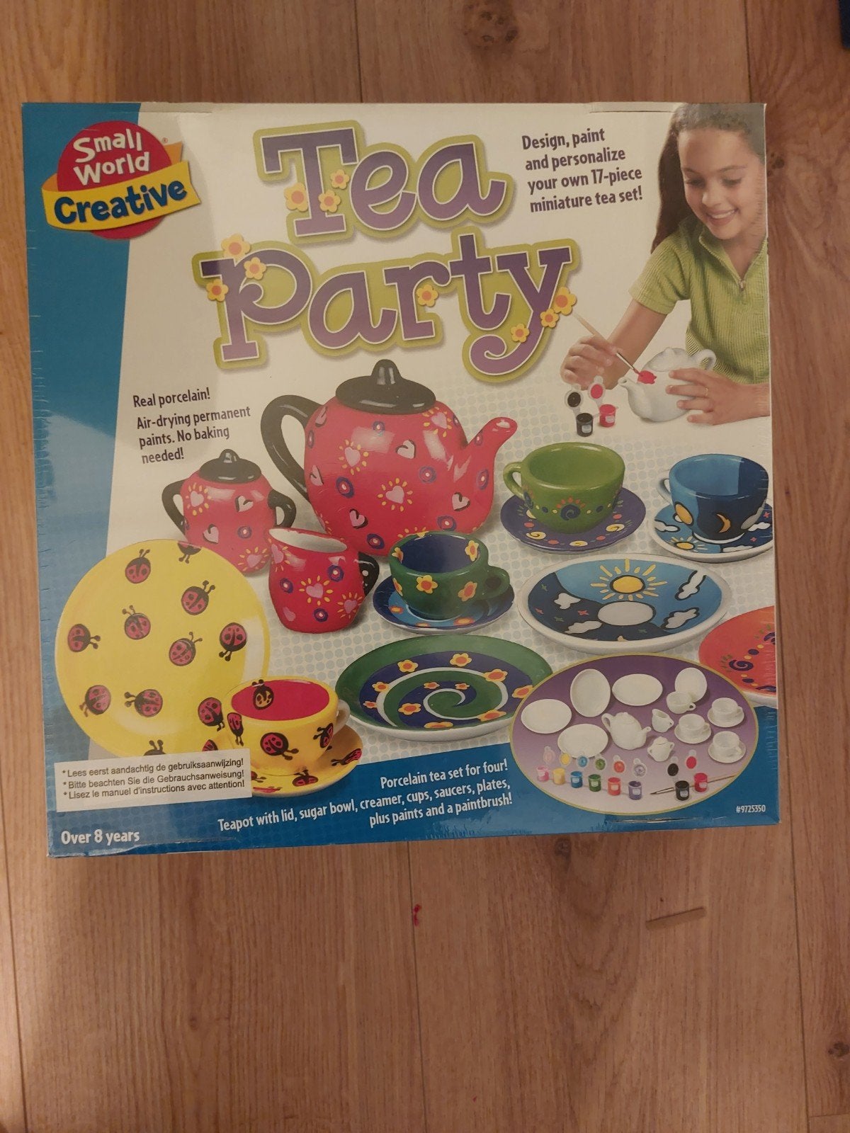 Small World Creative Tea Party - Porseleinen theeset, Kinderen en Baby's, Ophalen, Nieuw, Knutselen
