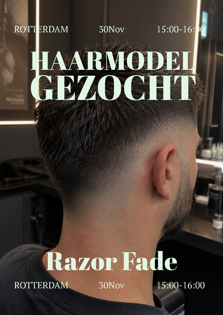 Model gezocht – Razor Fade | Rotterdam, Ophalen, Nieuw, Tondeuse
