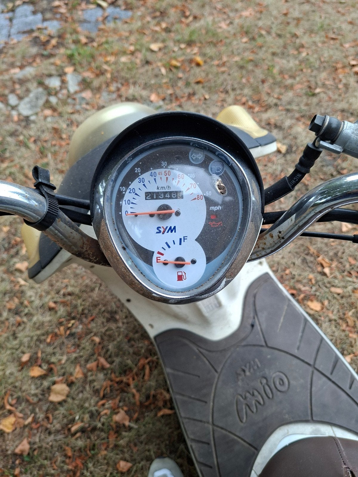 Sym Mio Scooter - Gebruikt, Fietsen en Brommers, Scooters | SYM, Gebruikt, Maximaal 45 km/u, Benzine, Ophalen
