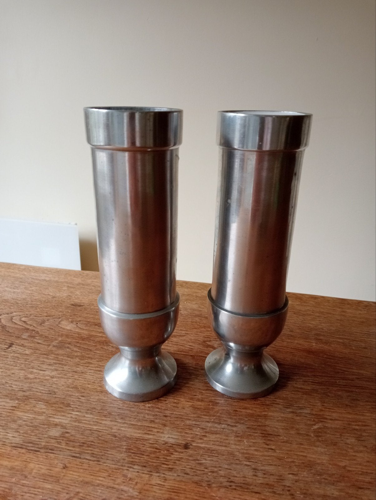 2 metalen waxinelichthouders, Ophalen of Verzenden