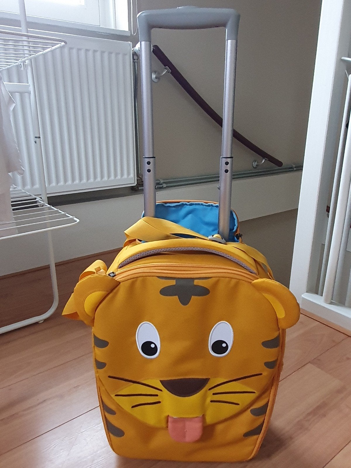 Leuke tijger koffer kind, Sieraden, Tassen en Uiterlijk, Koffers, Ophalen of Verzenden, Hard kunststof, Minder dan 50 cm, Wieltjes