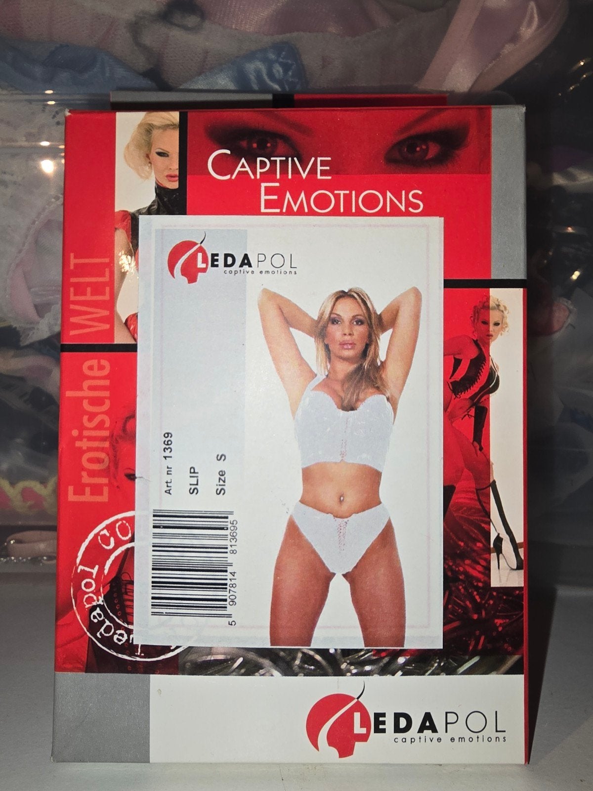 Ledapol Captive Emotions Slip - Maat S, Ledapol, Verzenden, Wit, Slip
