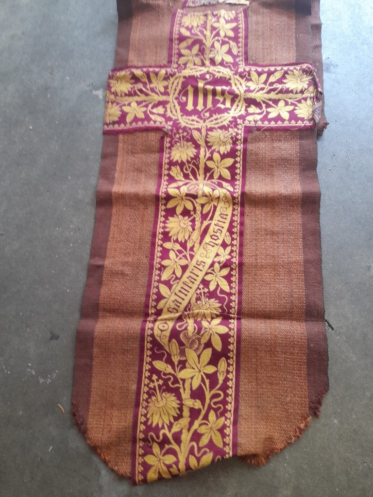 19e eeuwse kazuifel stof, Verzenden