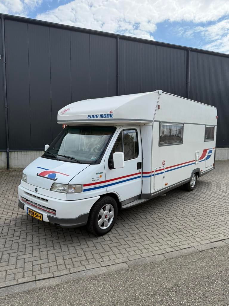 Eura mobil Halfintegraal 2.8i.d.TD winterhard ! Airco!, Bedrijf, Half-integraal, Eura Mobil