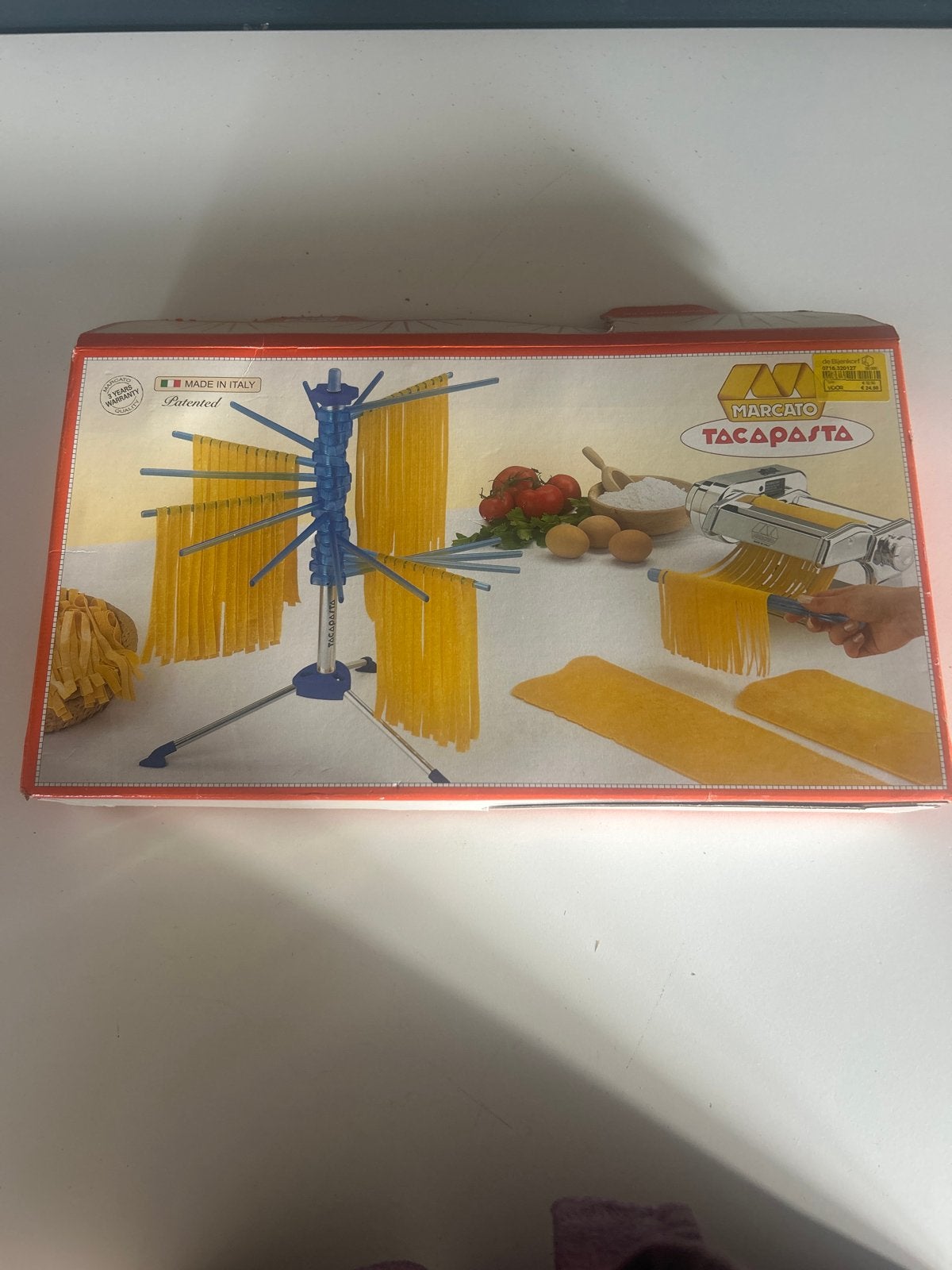 Marcato Tacapasta Pastadroogrek - Nieuw in doos, Kunststof, Nieuw, Ophalen of Verzenden, Overige merken