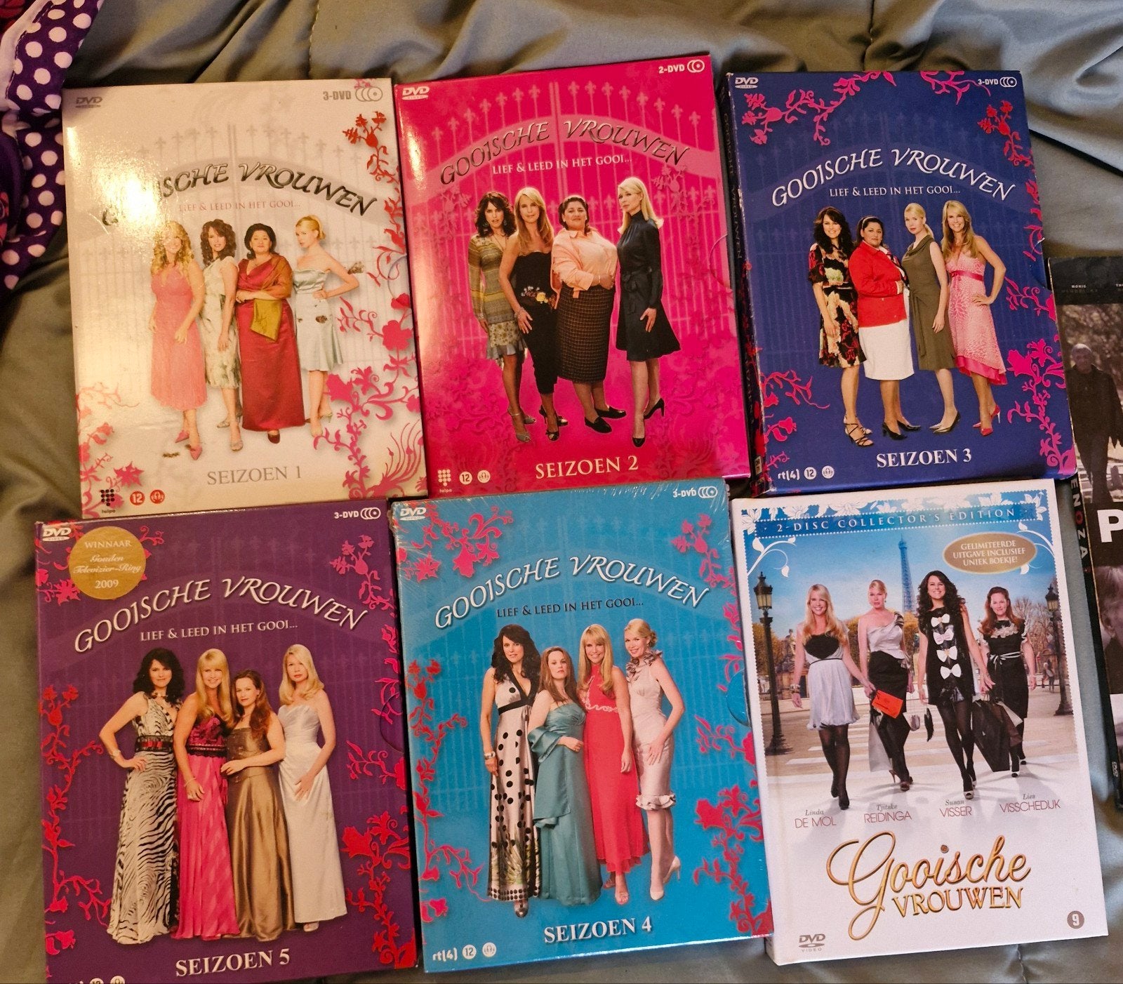 Gooische Vrouwen DVD Boxset - Seizoenen 1 t/m 5 + Film, Cd's en Dvd's, Ophalen, Boxset, Vanaf 9 jaar, Zo goed als nieuw