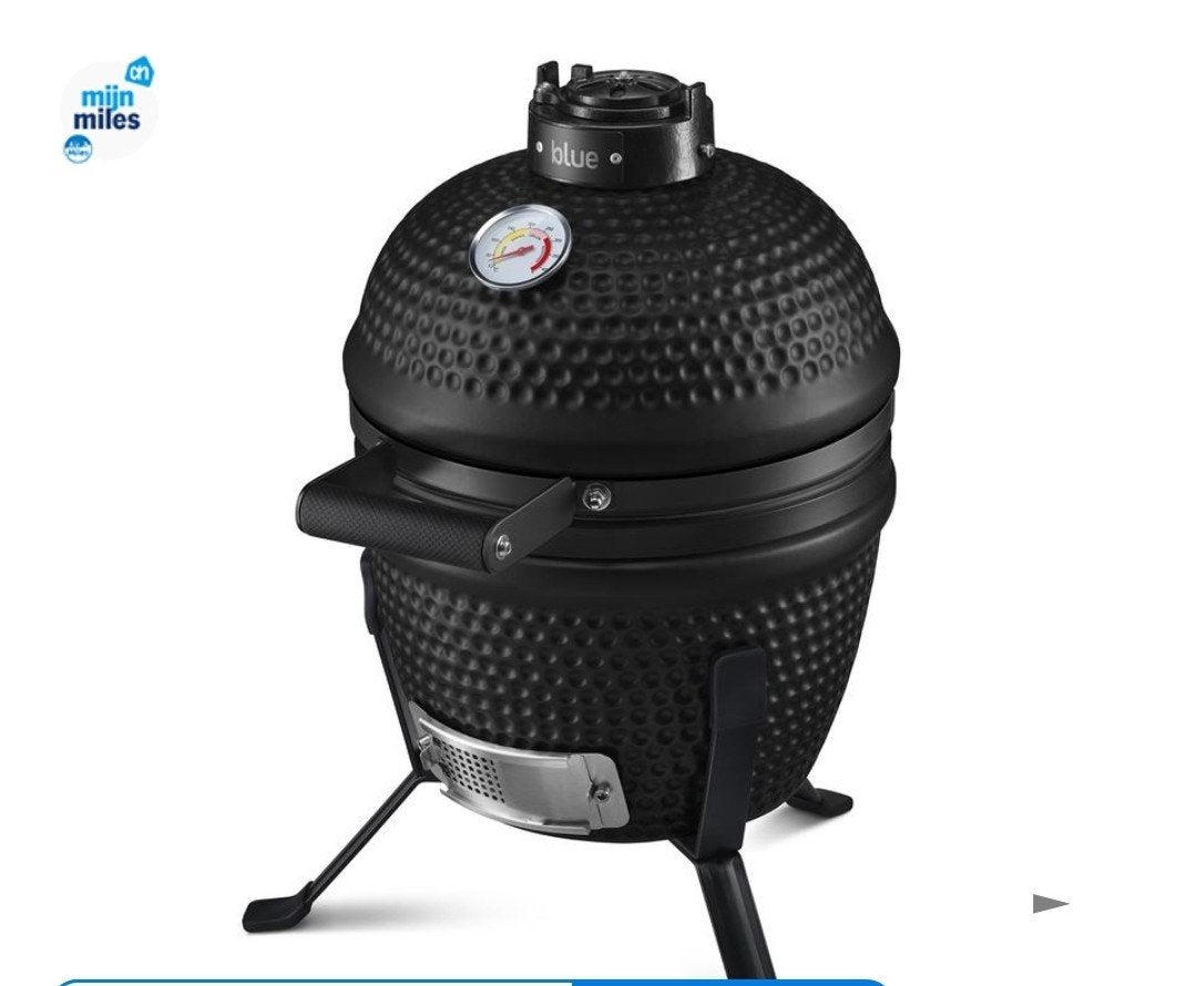 Kamado BBQ met pizzasteen en schep, Tuin en Terras, Barbecue-accessoires, Ophalen of Verzenden