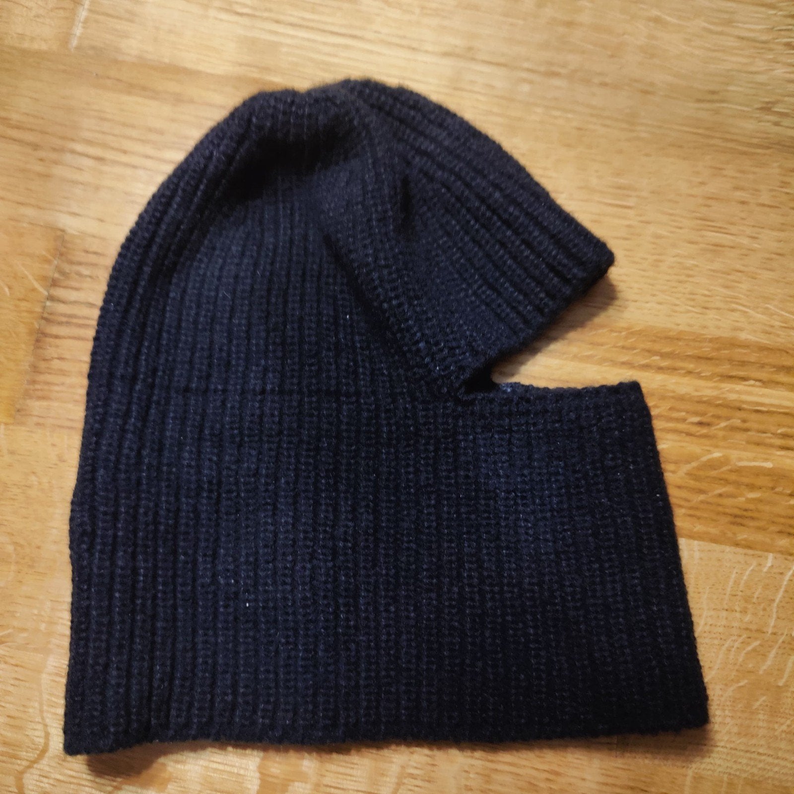 Zwarte Bivakmuts / Beanie - Warm en Comfortabel, Ophalen of Verzenden, Zo goed als nieuw, Muts