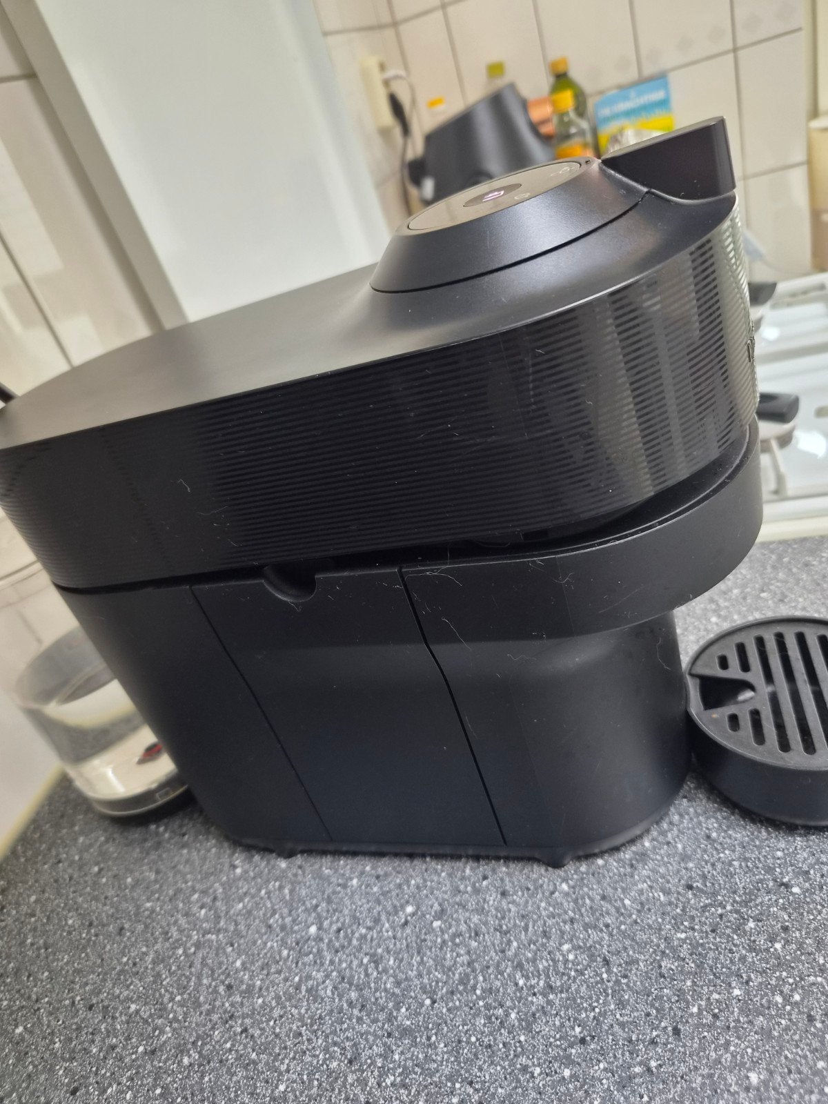 Nespresso Vertuo Koffiemachine - Zwart, Ophalen, Gebruikt, Koffiemachine, Koffiepads en cups