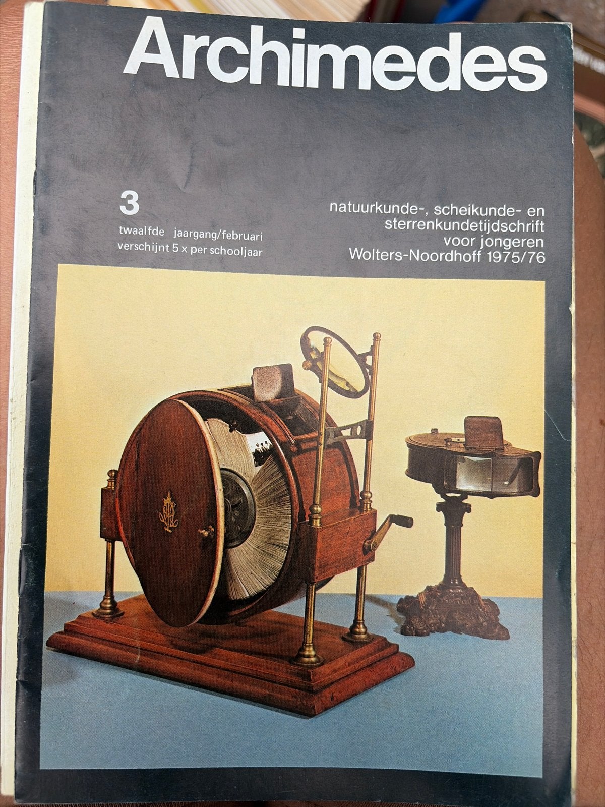 Archimedes Tijdschrift 1975/76 - Natuurkunde, Scheikunde, Ophalen of Verzenden, Gelezen, Wetenschap en Natuur
