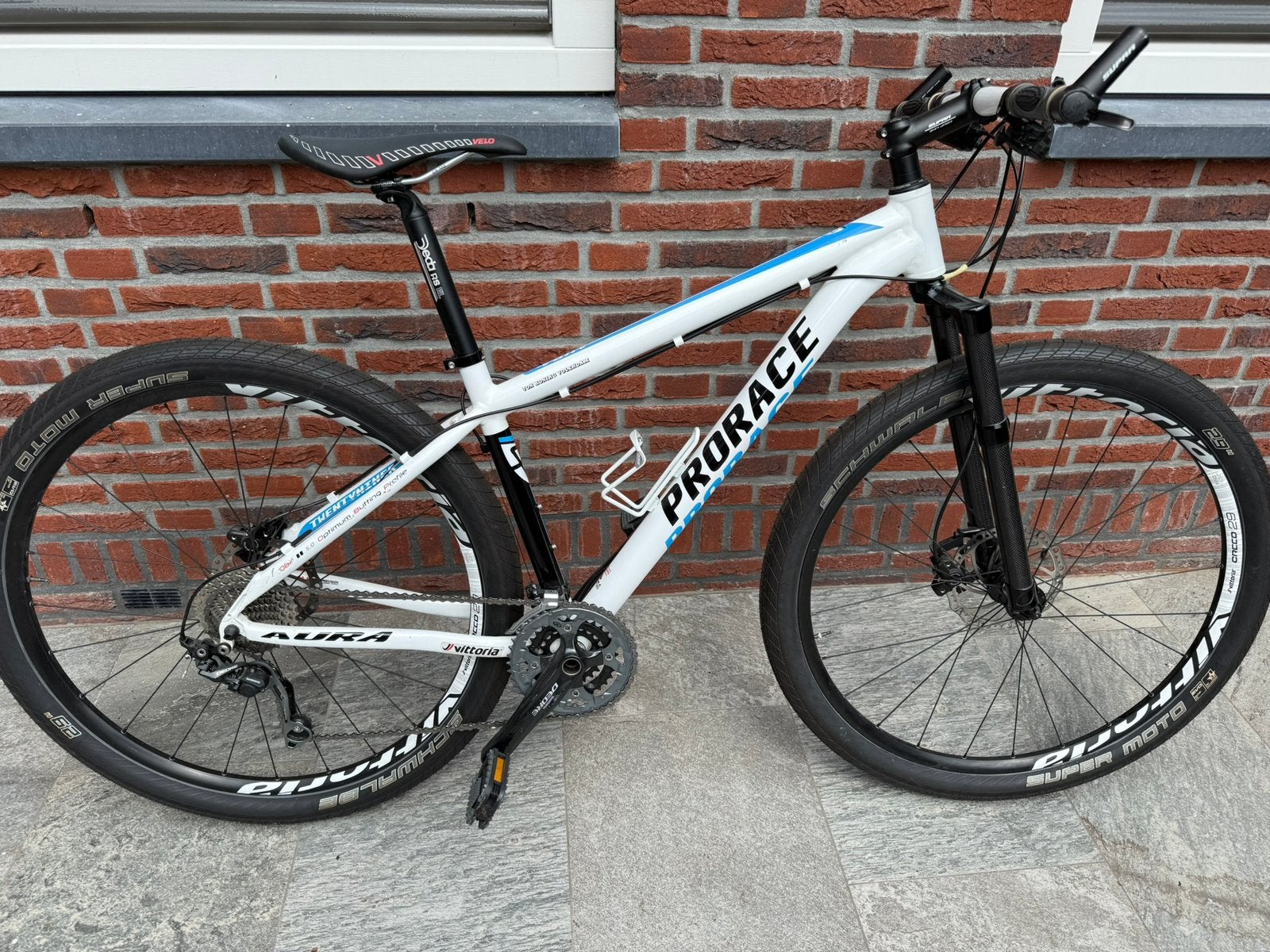 Prorace Mountainbike 29 inch 10 km mee gereden., Hardtail, Zo goed als nieuw, Schijfrem, Ophalen