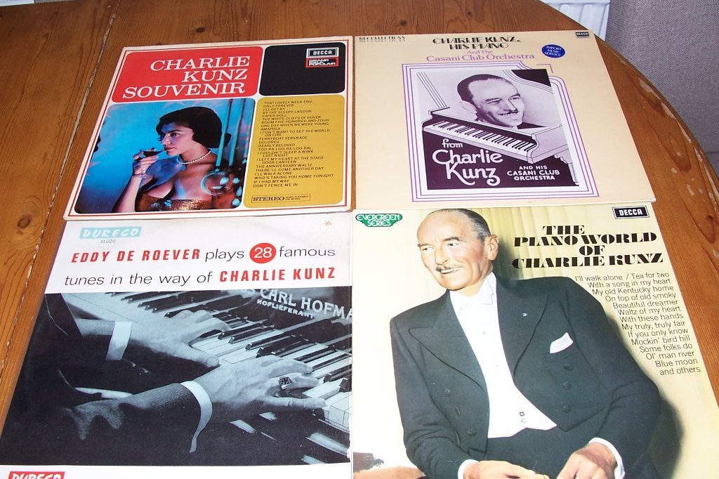 Charlie Kunz – 8 lp's, Gebruikt, Overige typen, Ophalen of Verzenden, 12 inch