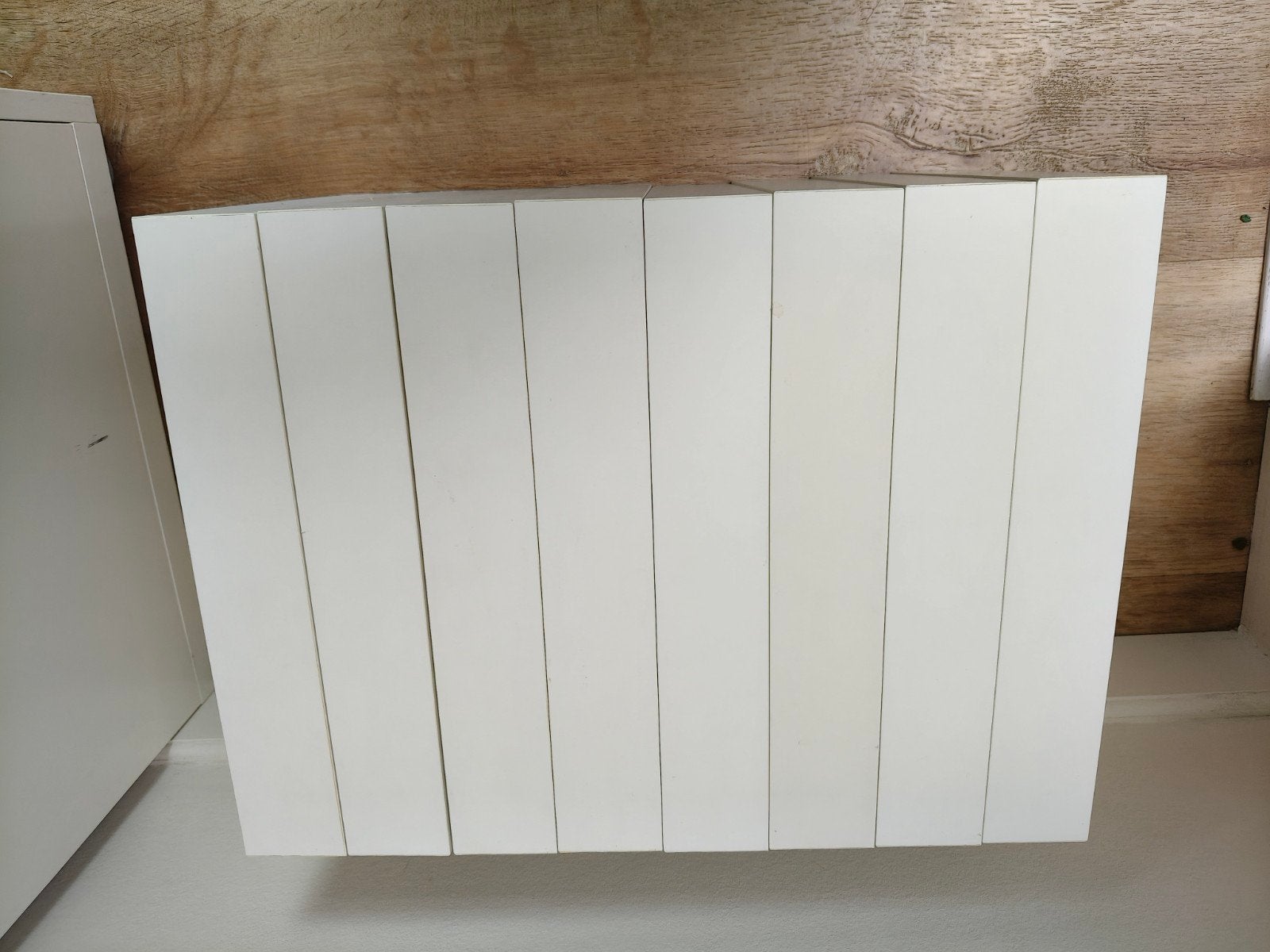 Ikea lack witte wandplank plank 8x, Ophalen of Verzenden, Gebruikt