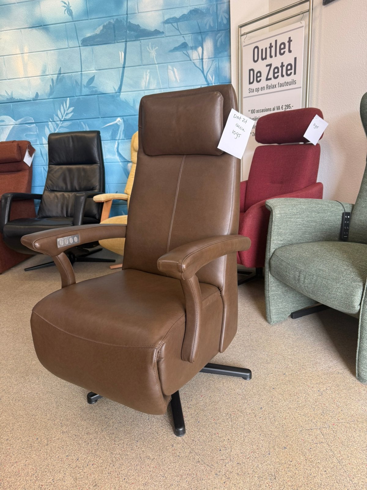 Dat Zit sta op elektrische relax stoel gratis bezorging