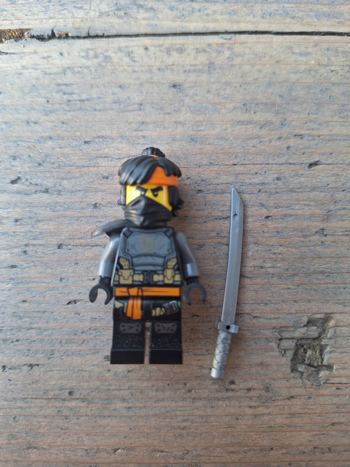 Lego ninjago - Cole - The Island, Gebruikt, Lego, Ophalen of Verzenden, Minifiguur