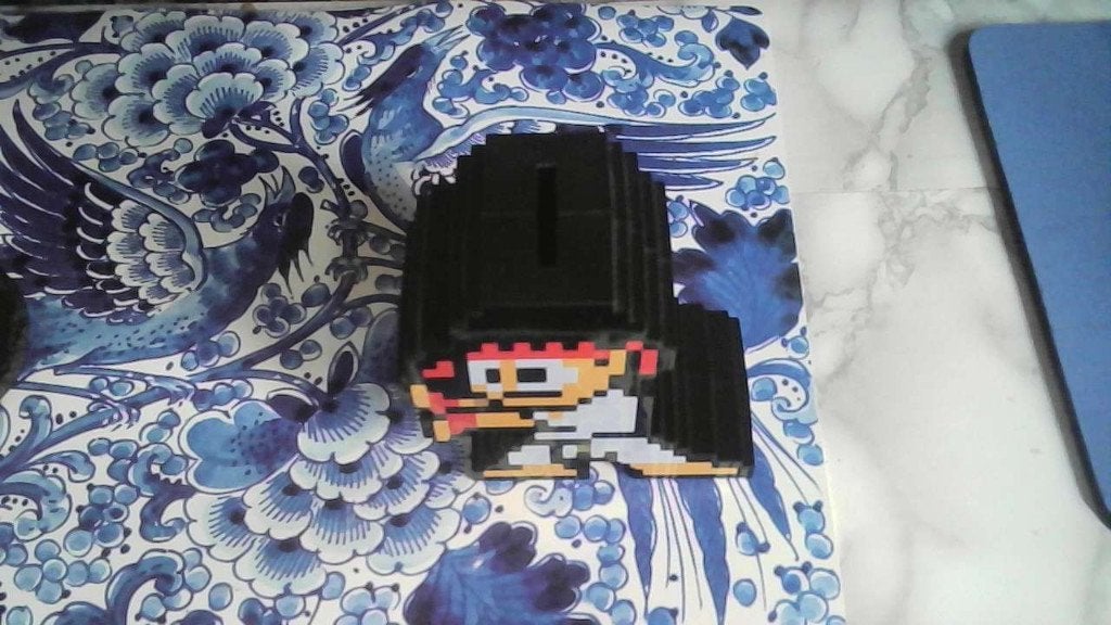 Street Fighter Ryu spaarpot, Ophalen, Zo goed als nieuw, Kunststof, Overige thema's
