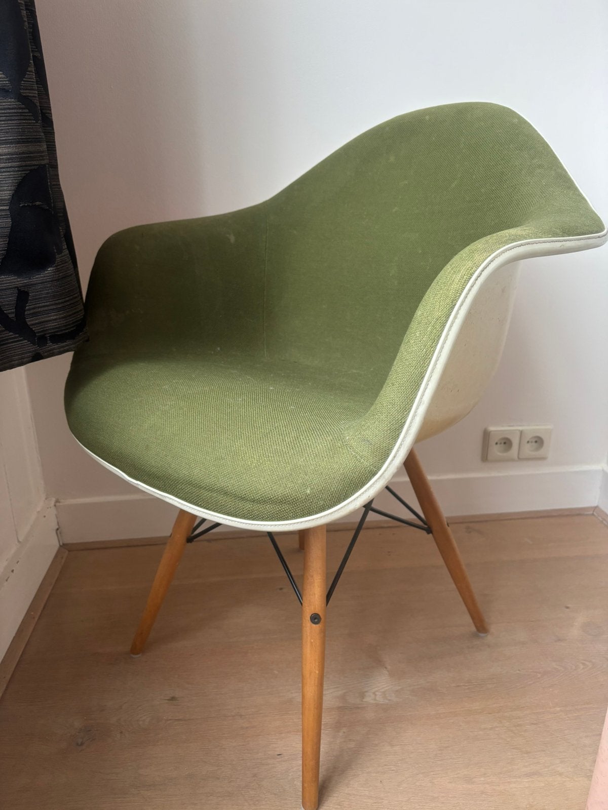 Eames DAW Herman Miller, Ophalen, Gebruikt, Wit, Vintage, vitra, retro, eames, fritz hansen