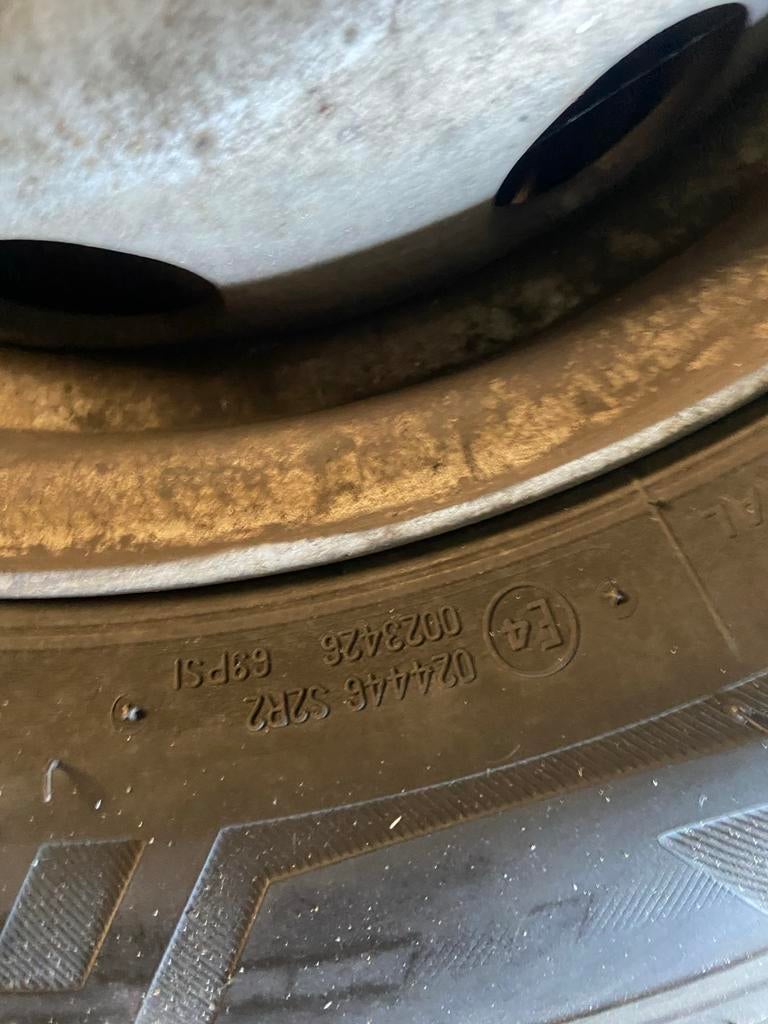 Transit velgen met goede banden - 185/75R16C, Auto-onderdelen, Vrachtwagen-onderdelen, Ophalen, Gebruikt