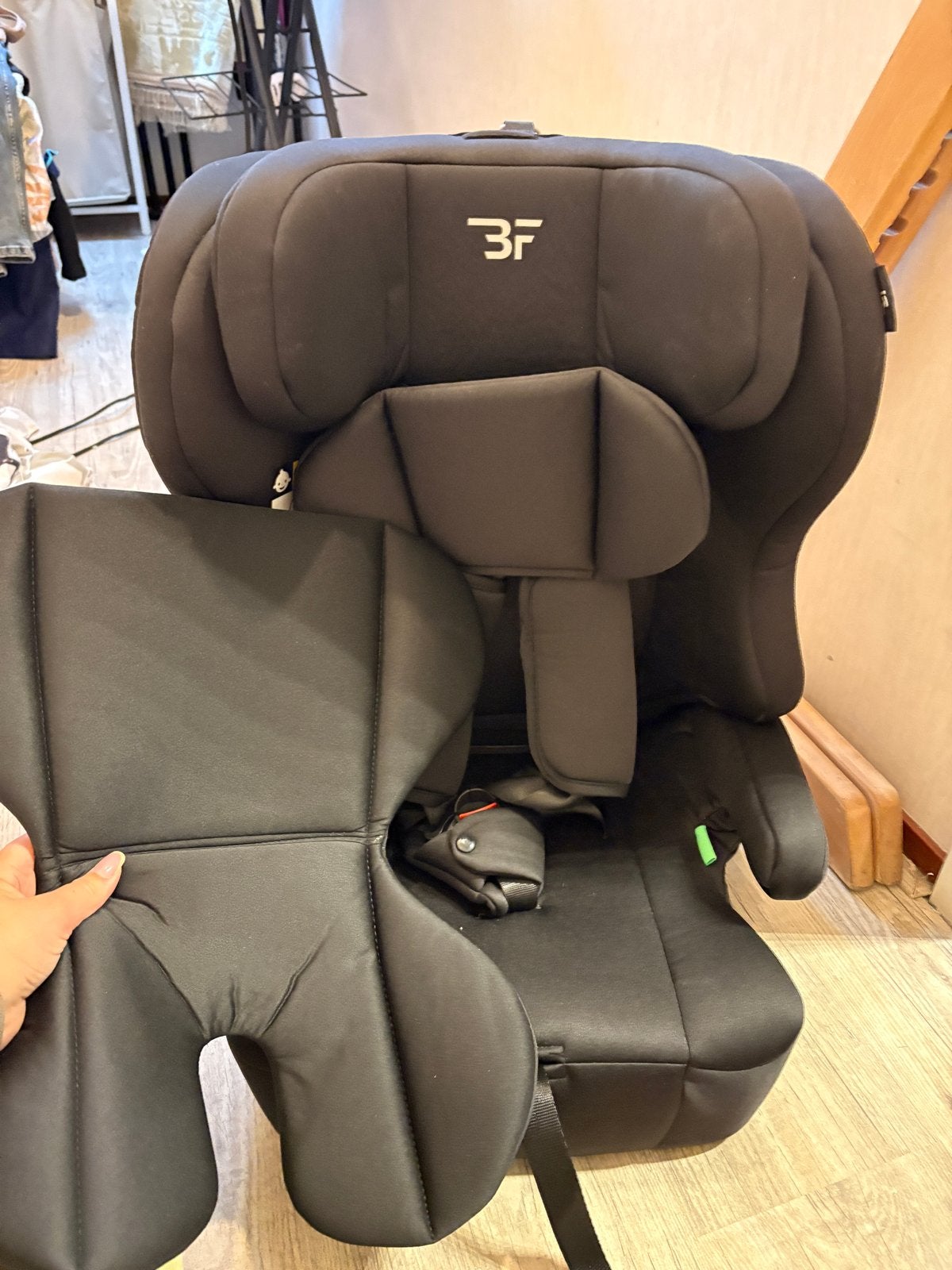 Bebies first autostoel, Overige merken, 0 t/m 13 kg, Gebruikt, Autogordel