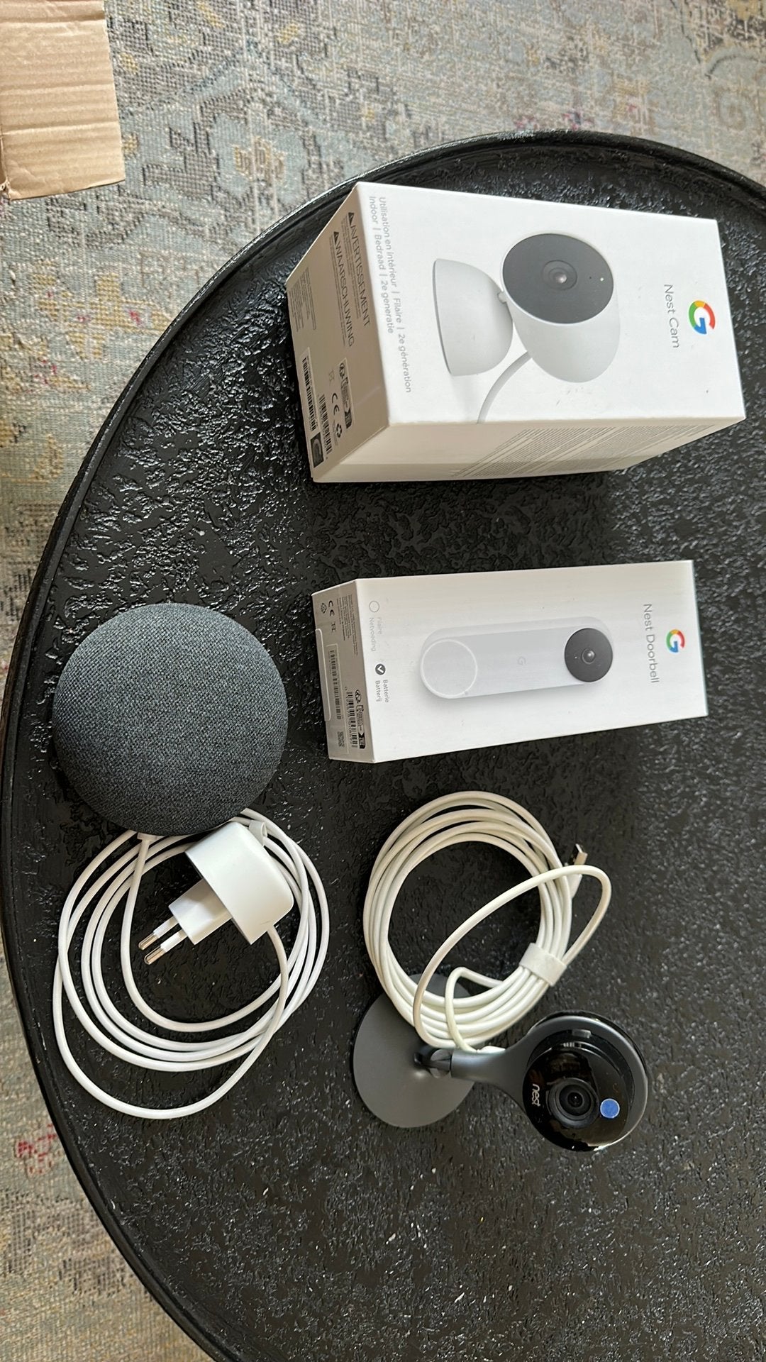 Google Nest camera set, Ophalen, Bewegingsdetectiesensor, Zo goed als nieuw, Draadloos