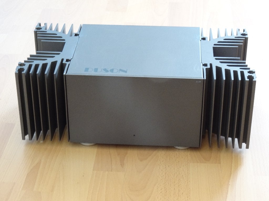 Duson A10 Eindversterker, 2x50 Watt in Klasse-A, Gebruikt, 120 watt of meer, Stereo, Ophalen