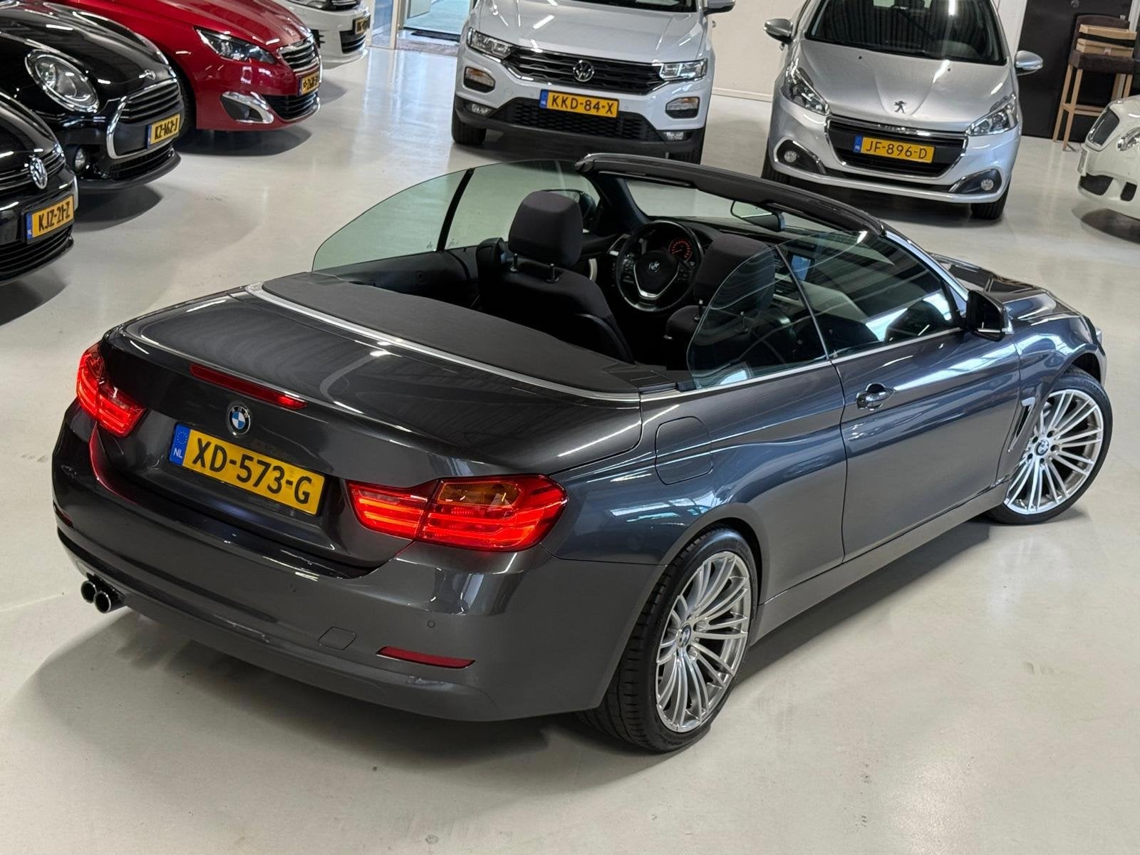 BMW 4-serie Cabrio 428i High Executive Camera|Stoelverwarm!, Auto's, 745 kg, Gebruikt, Cabriolet, 245 pk