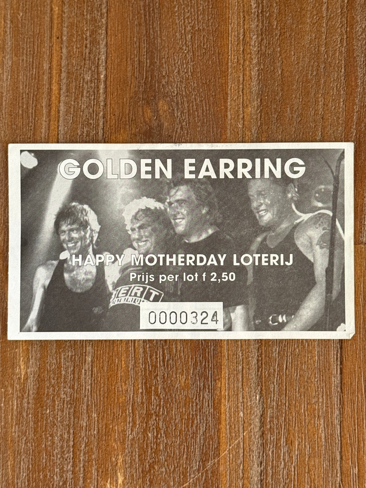 Golden Earring Happy Motherday Loterij lot (2), Ophalen of Verzenden, Gebruikt, Overige typen