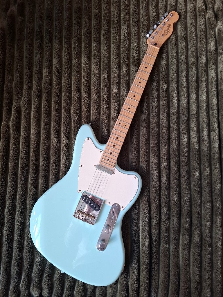 Squier Paranormal Offset Telecaster Surf Green, Ophalen, Gebruikt, Solid body, Fender